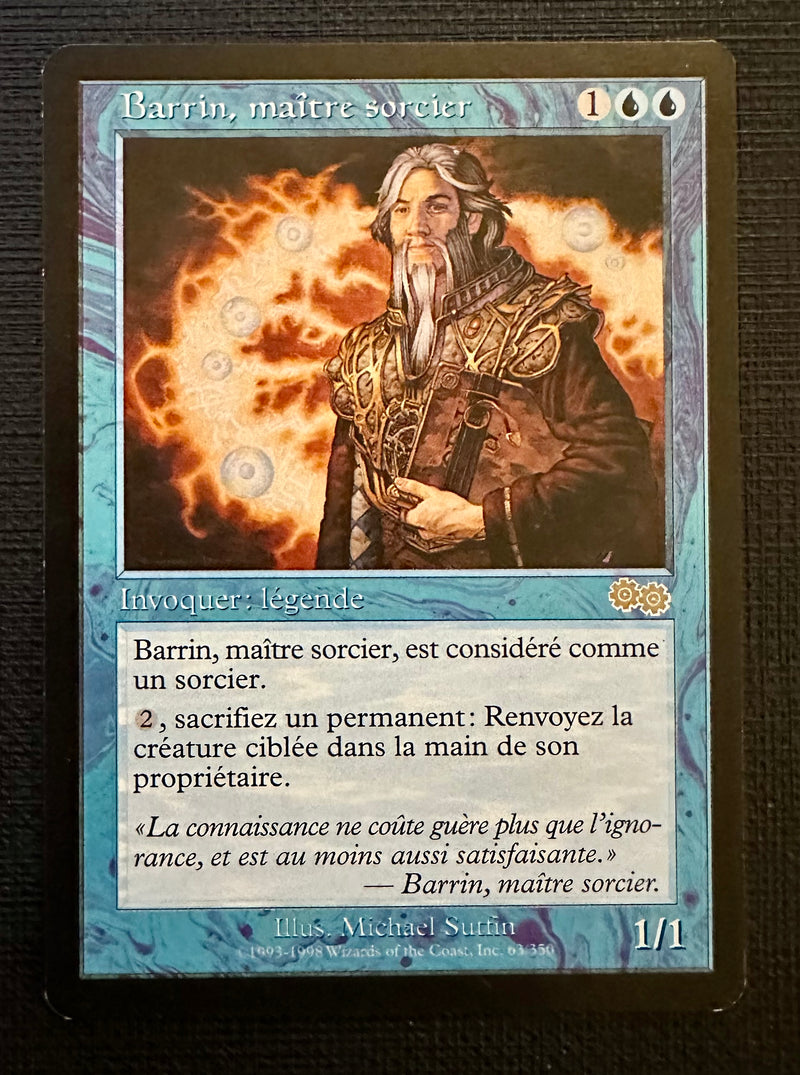 French Barrin, Master Wizard [Urza's Saga]