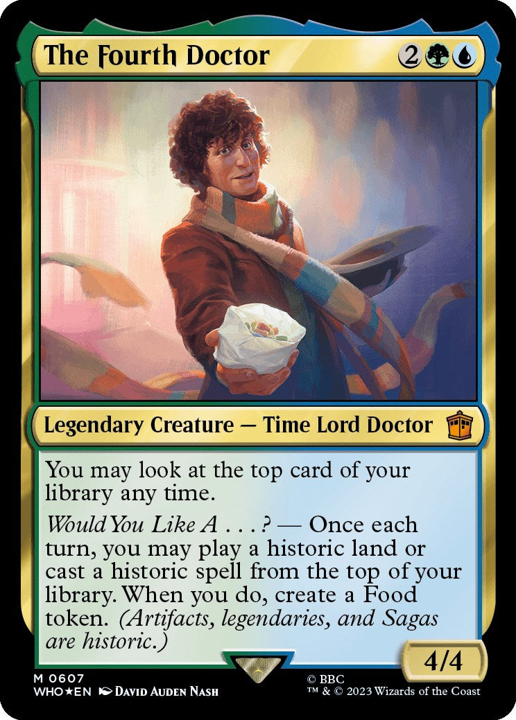 The Fourth Doctor (Surge Foil) [Doctor Who]