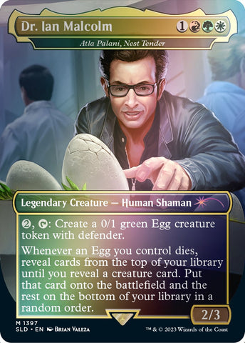 Dr. Ian Malcolm - Atla Palani, Nest Tender (Rainbow Foil)