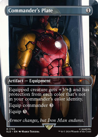 Commander's Plate (1733) (Rainbow Foil)