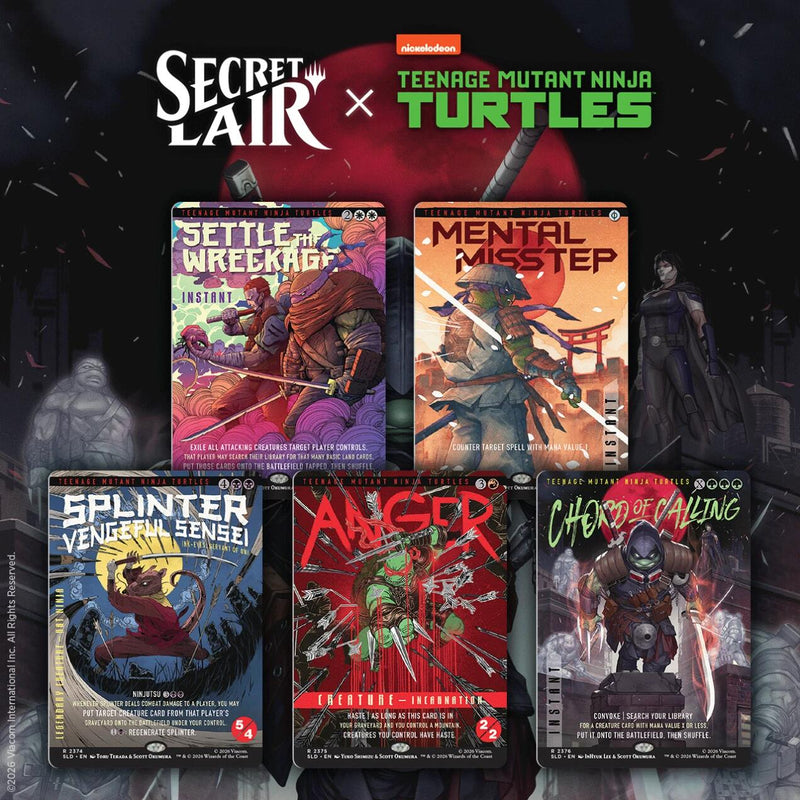 Secret Lair Drop: Secret Lair x Teenage Mutant Ninja Turtles: The Last Ronin - Non-Foil Edition