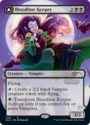 Bloodline Keeper // Lord of Lineage (THICK STOCK Display Commander) (Borderless) [Secret Lair: From Cute to Brute]