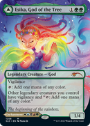 Esika, God of the Tree // The Prismatic Bridge (THICK STOCK Display Commander) (Borderless) [Secret Lair: From Cute to Brute]