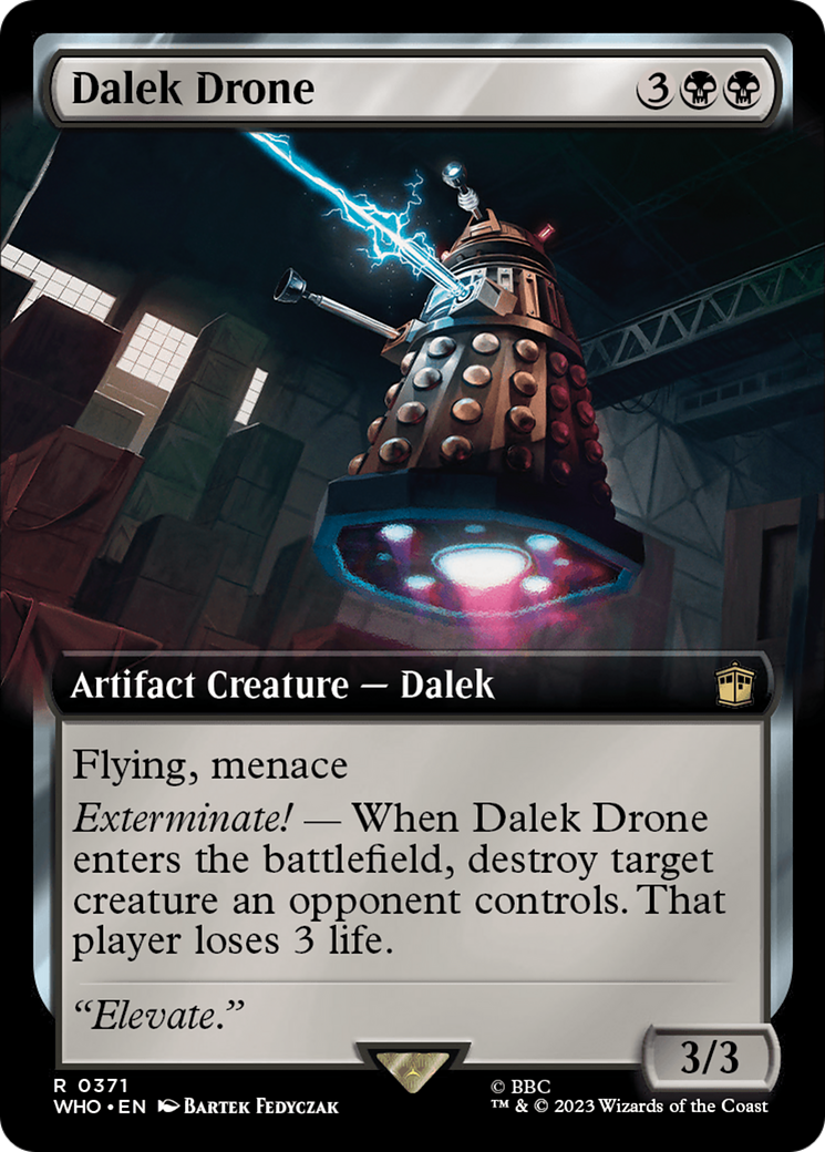 Dalek Drone (Extended Art) [Doctor Who]