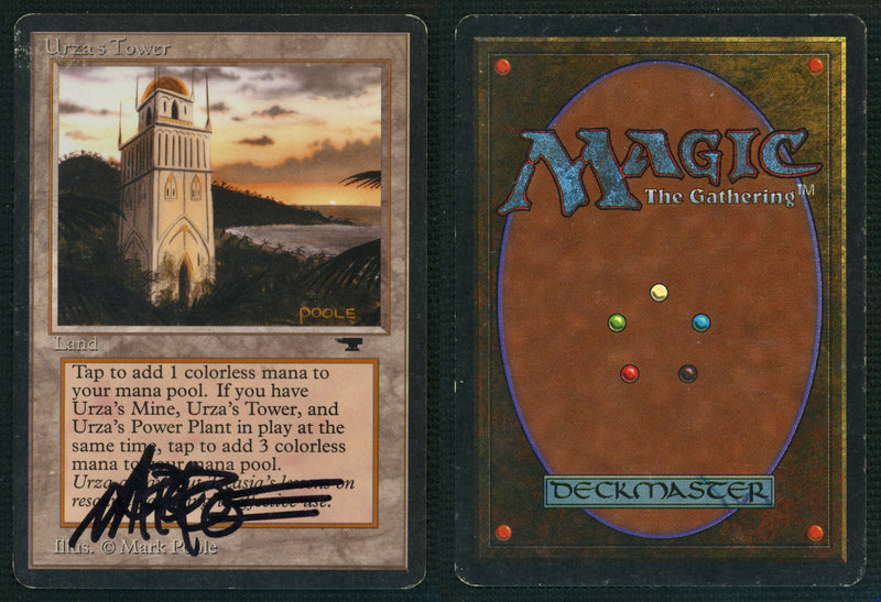 Urza's Tower (Sunset) [Antiquities] **Artist Signed**