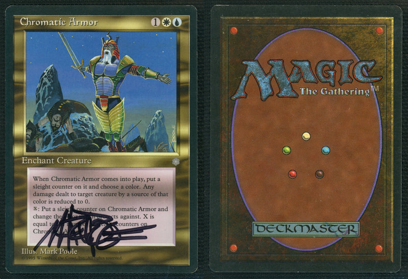 Chromatic Armor [Ice Age] **Artist Signed**