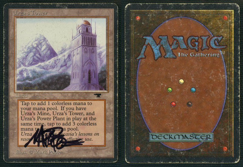 Urza's Tower (Plains) [Antiquities] **Artist Signed**