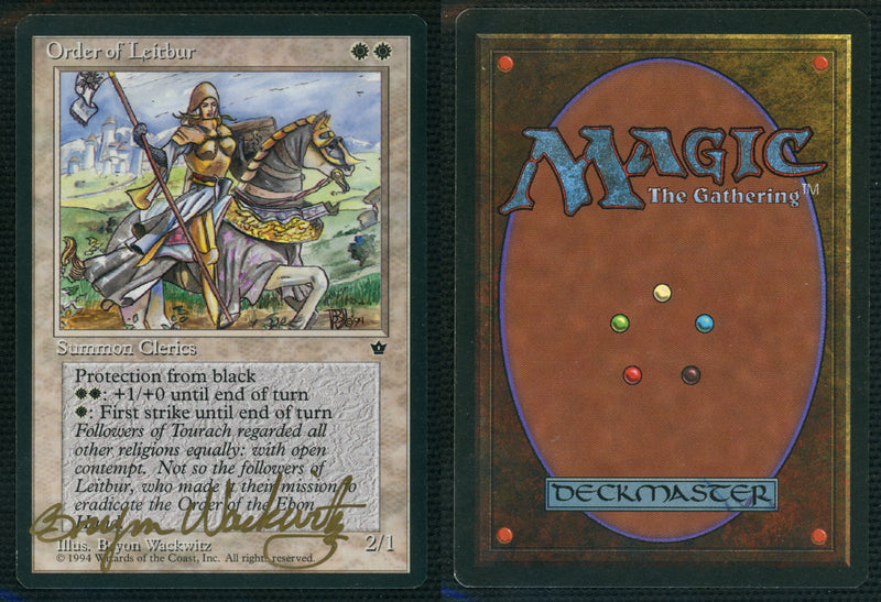 Order of Leitbur (Horse Facing Right) [Fallen Empires] **Artist Signed**