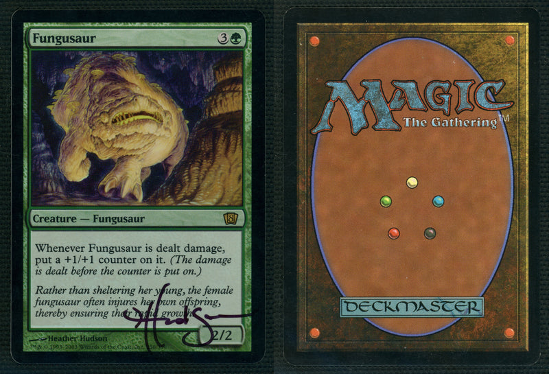 Fungusaur [Eighth Edition] **Artist Signed**