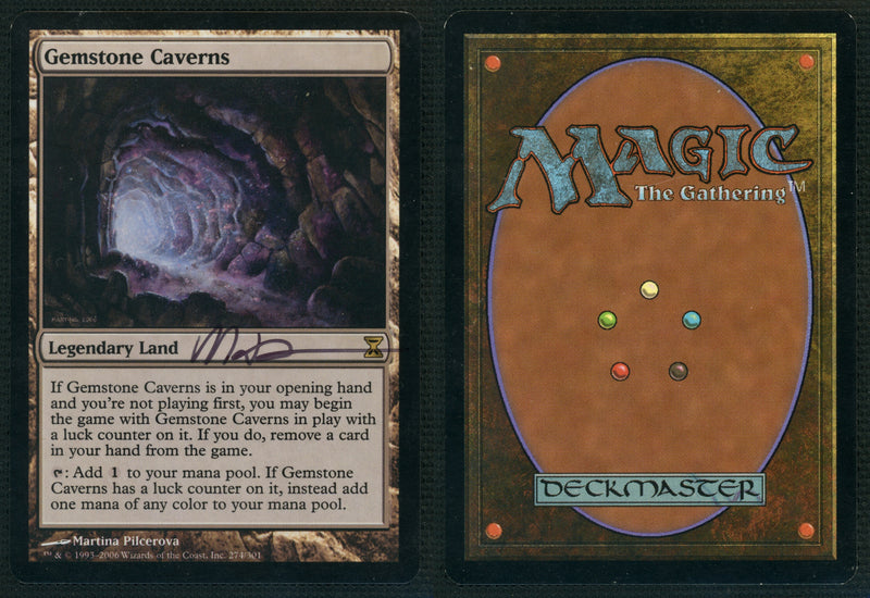 Gemstone Caverns [Time Spiral] **Artist Signed**