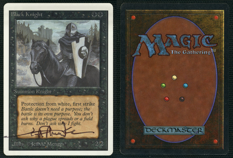 Black Knight [Unlimited Edition] **Artist Signed**