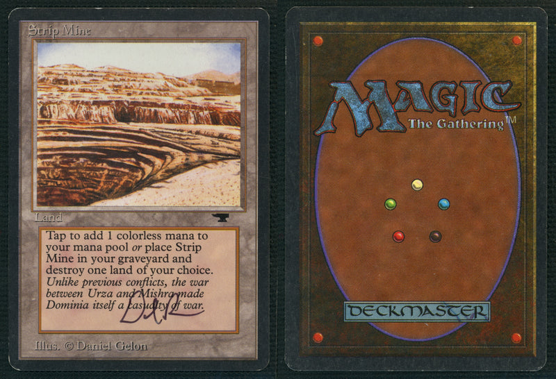 Strip Mine (Sloped Horizon) [Antiquities] **Artist Signed**
