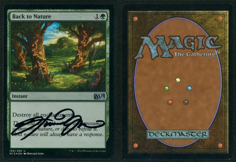 Back to Nature [Magic 2015] **Artist Signed**