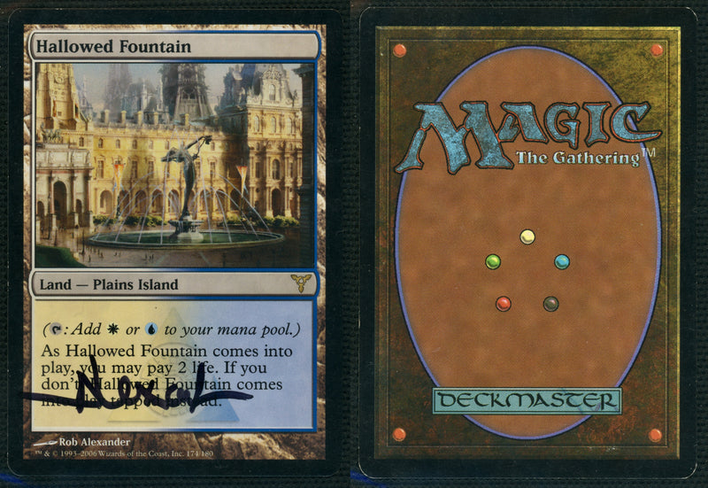 Hallowed Fountain [Dissension] **Artist Signed**