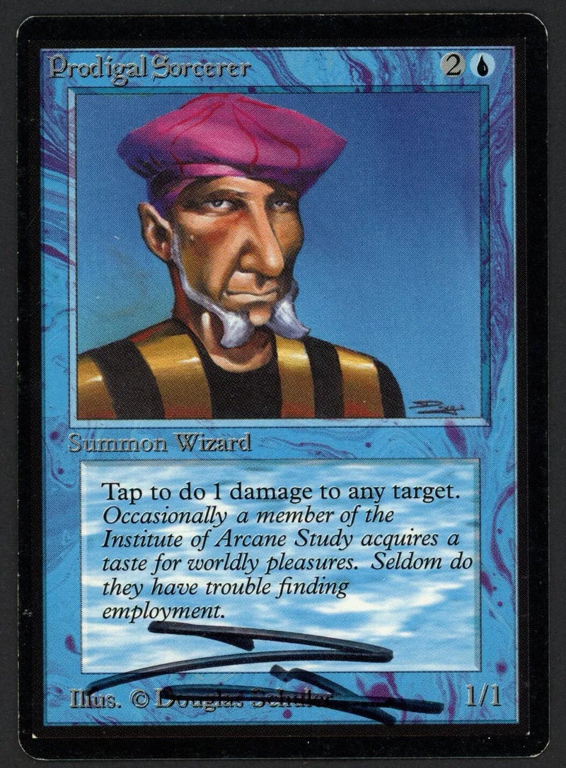 Prodigal Sorcerer [Beta Edition] **Artist Signed** Douglas Schuler!