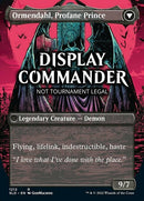 Westvale Abbey // Ormendahl, Profane Prince (THICK STOCK Display Commander) (Borderless) [Secret Lair: From Cute to Brute]