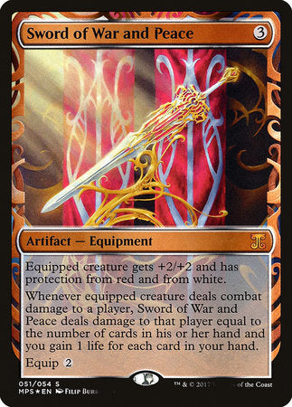 Sword of War and Peace [Kaladesh Inventions] **Artist Signed**