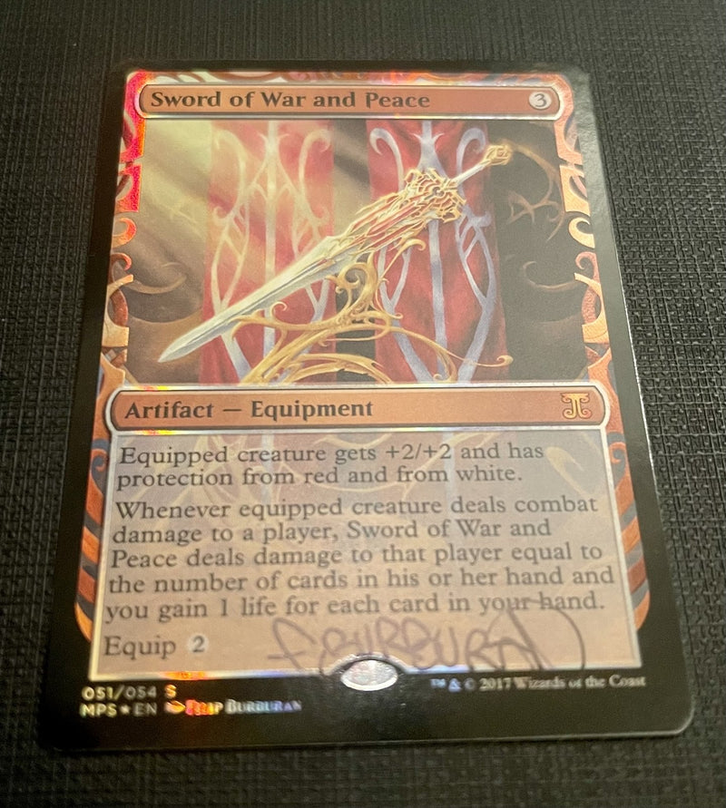 Sword of War and Peace [Kaladesh Inventions] **Artist Signed**