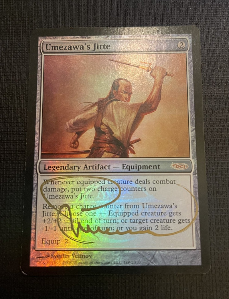 Umezawa's Jitte [Grand Prix Promos] **Artist Signed**