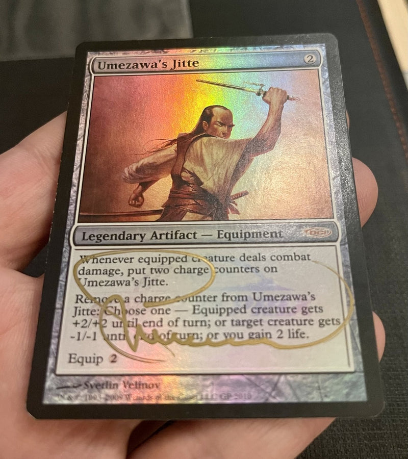 Umezawa's Jitte [Grand Prix Promos] **Artist Signed**