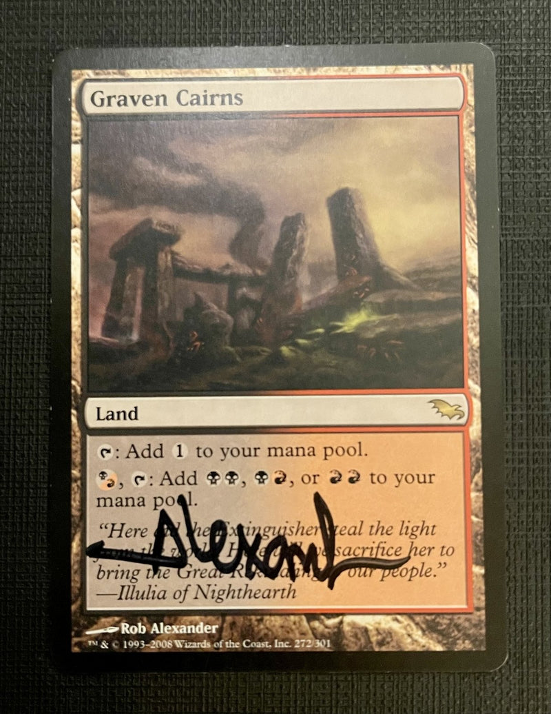 Graven Cairns [Shadowmoor] **Artist Signed**