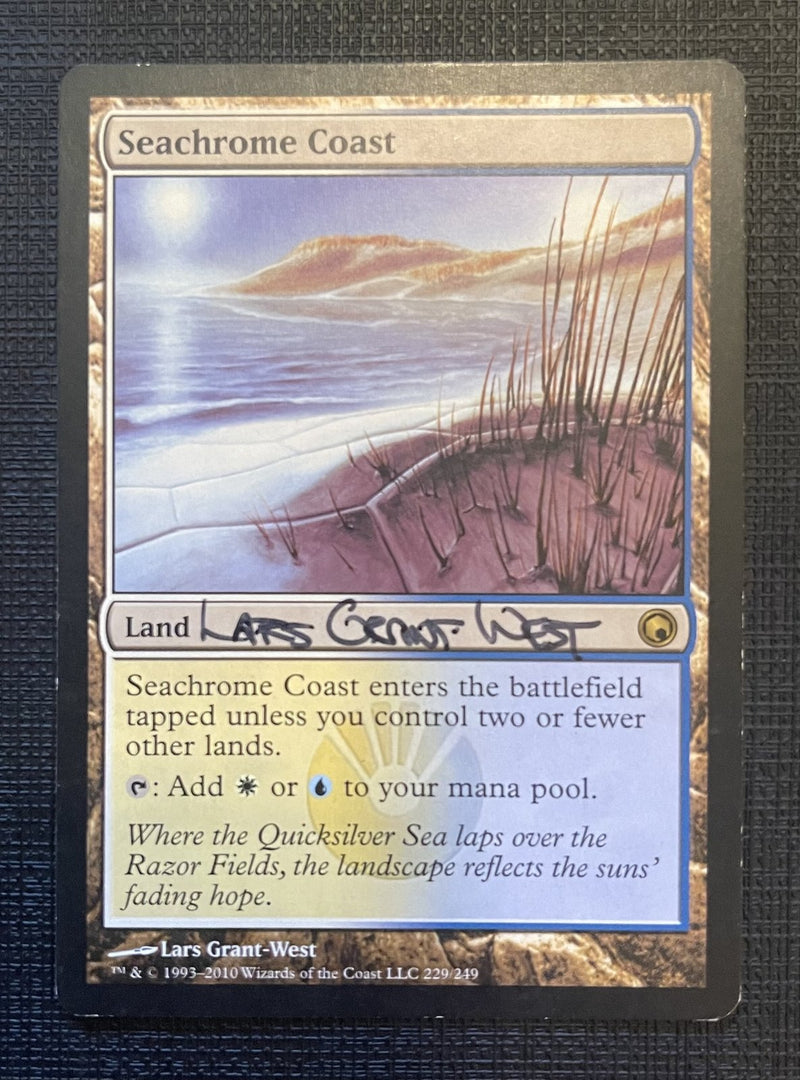 Seachrome Coast [Scars of Mirrodin] **Artist Signed**