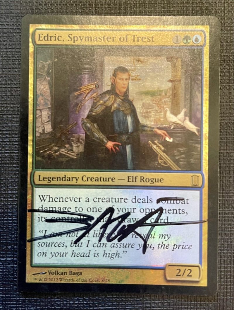 Edric, Spymaster of Trest [Commander's Arsenal] **Artist Signed**