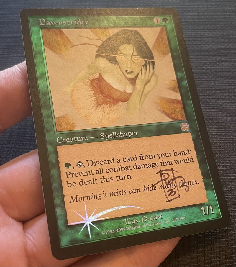 Dawnstrider [Mercadian Masques] **Artist Signed**