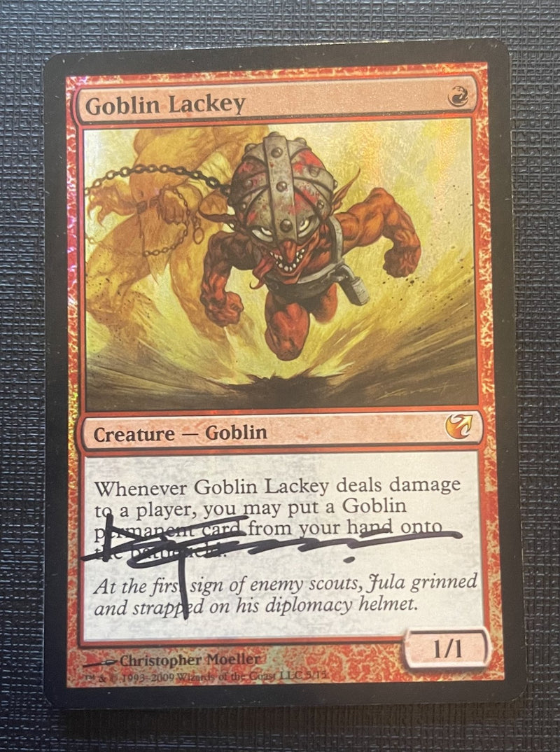 Goblin Lackey [From the Vault: Exiled] **Artist Signed**