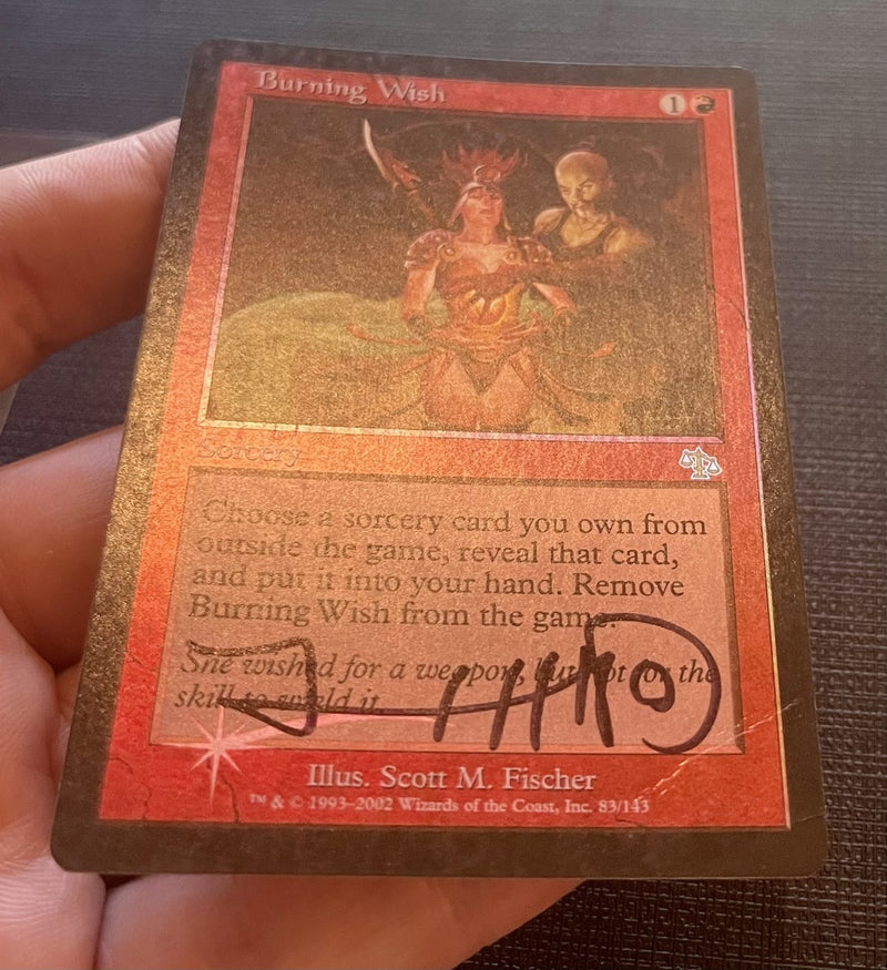 Burning Wish [Judgment] **Artist Signed**