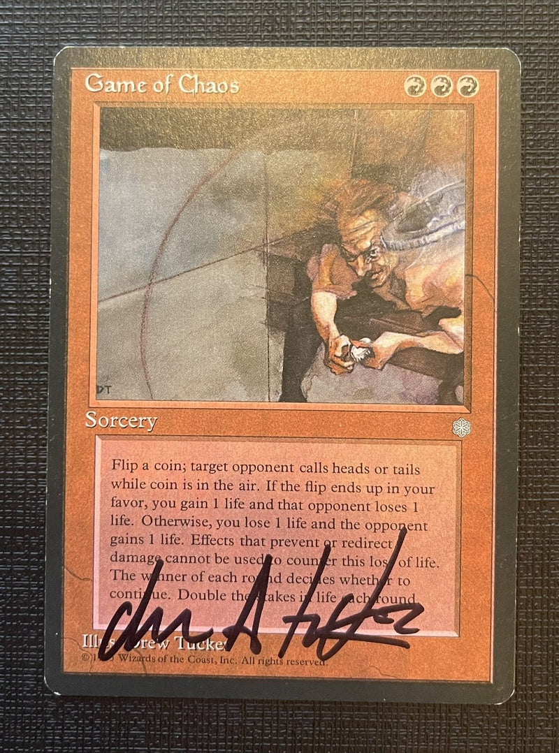 Game of Chaos [Ice Age] **Artist Signed**