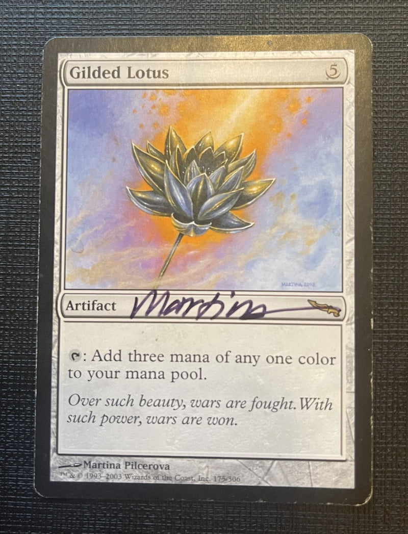 Gilded Lotus [Mirrodin] **Artist Signed**