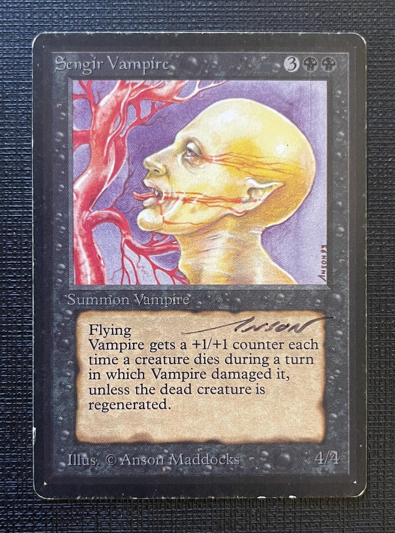 Sengir Vampire [Limited Edition Beta] **Artist Signed**