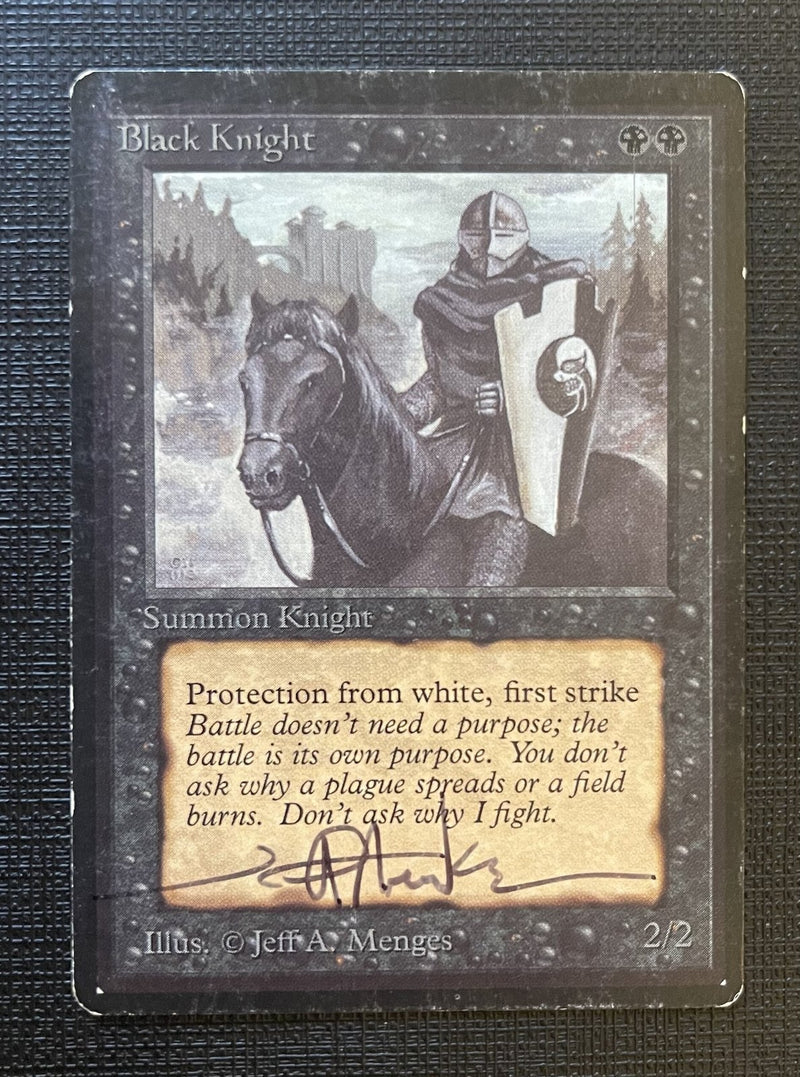 Black Knight [Limited Edition Beta] **Artist Signed**