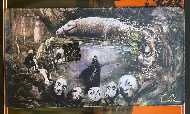 Nils Hamm x Seb McKinnon x Drew Tucker x Erin Vest Collab Playmat - Signed Limited Edition