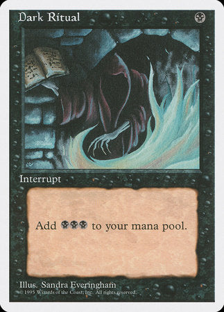 Dark Ritual [Fourth Edition] **Alter**