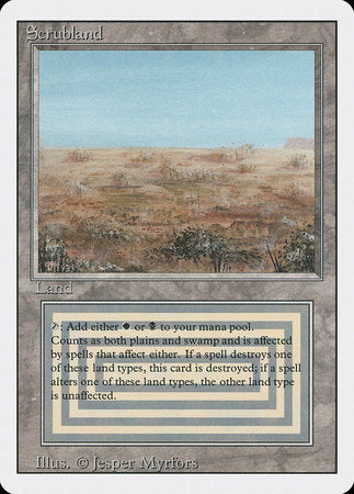 Scrubland [Revised Edition] **Alter**