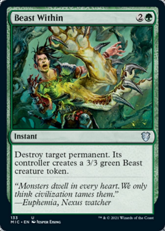 Beast Within [Innistrad: Midnight Hunt Commander]