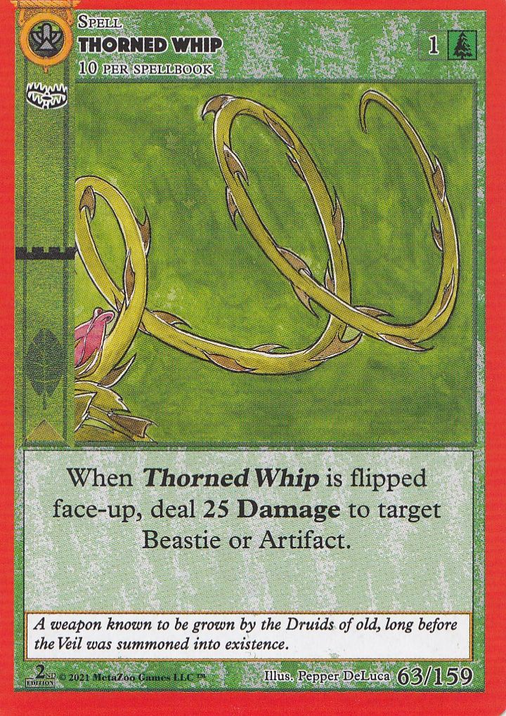 Thorned Whip [Cryptid Nation: Second Edition]