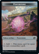 Copy // Powerstone Double-Sided Token [The Brothers' War Commander Tokens]