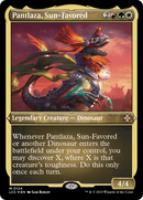 Pantlaza, Sun-Favored (THICK STOCK Display Commander) [The Lost Caverns of Ixalan Commander]