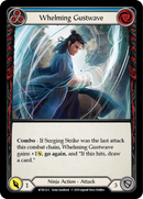 Whelming Gustwave (Blue) [WTR112-C] Alpha Print Rainbow Foil