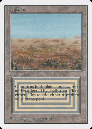 Scrubland [Unlimited Edition] **Artist Signed**