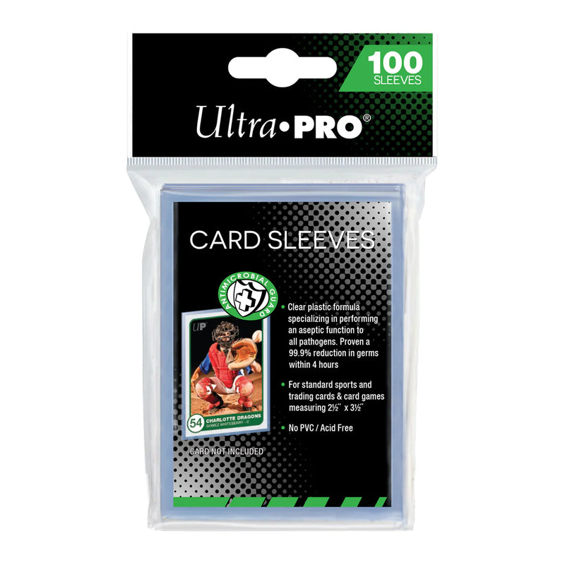Anti-Microbial Guard Card Sleeves (100ct) for Standard Size Cards