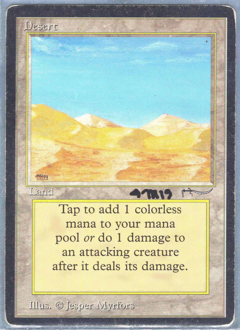 Desert [Arabian Nights] **Artist Signed**