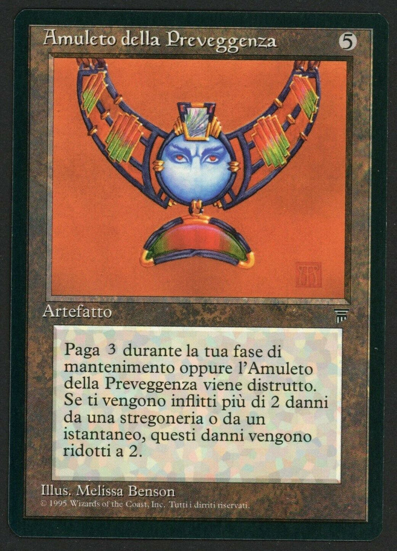Italian Forethought Amulet [Legends]