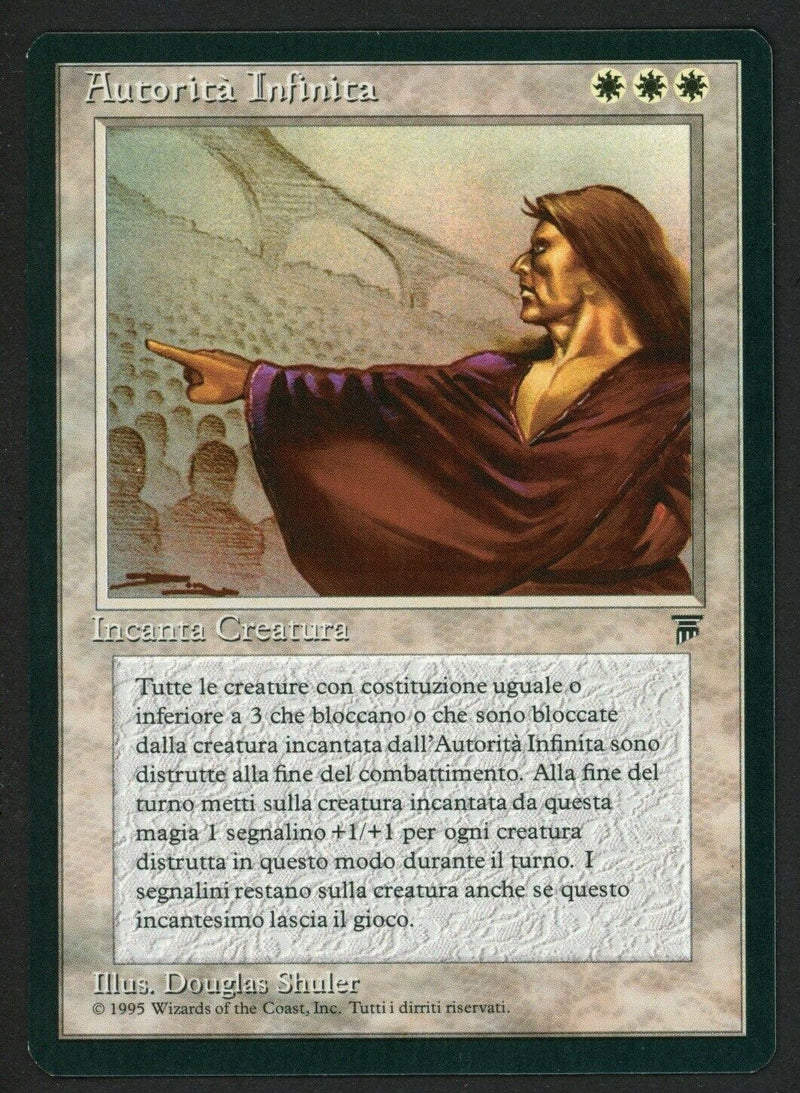 Italian Infinite Authority [Legends]