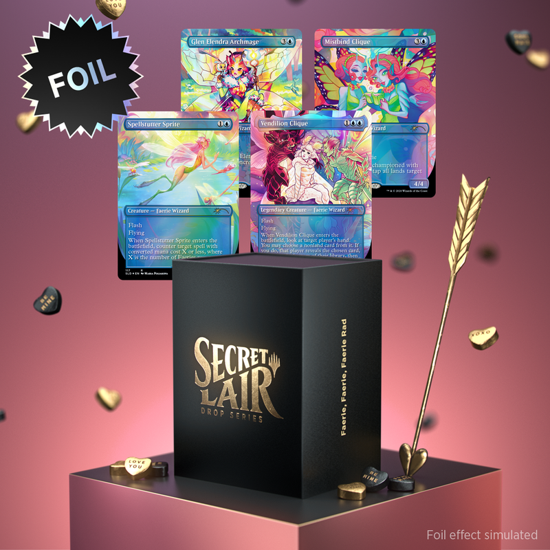 Secret Lair Smitten Superdrop 2021: Faerie, Faerie, Faerie Rad