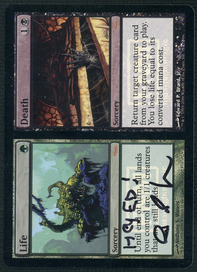 Life // Death [Friday Night Magic 2006] FOIL **Artist Signed**