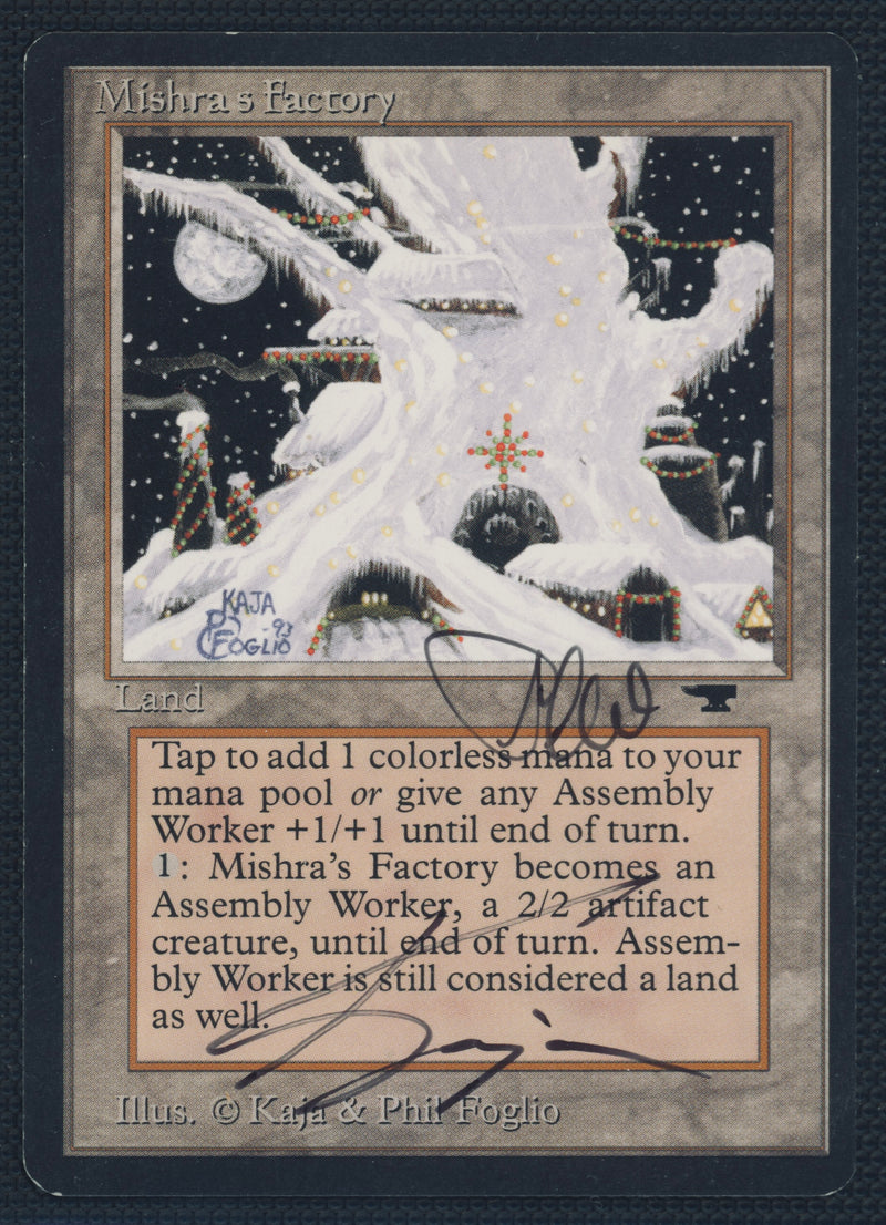 Mishra's Factory (Winter) [Antiquities] **Artists Signed**
